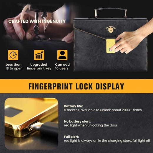 穿越14世纪 古典英伦复古奢华经典皮包 时尚抢眼 商务旅行 书房摆件 网红道具 商品图6