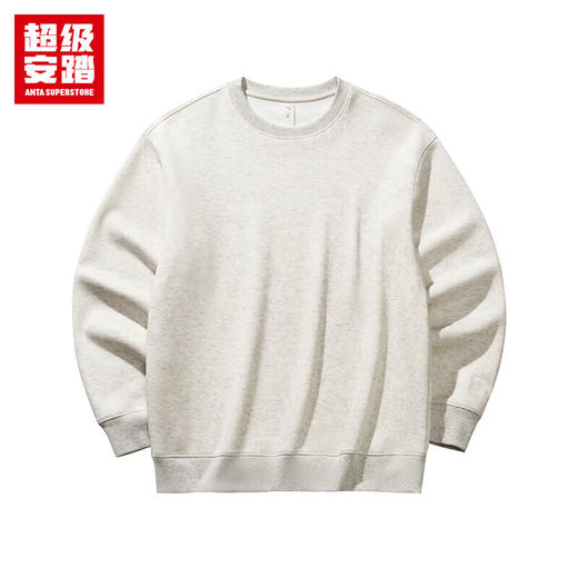 超级安踏卫衣男秋季新款加绒保暖套头上衣休闲百搭长袖152548723U 商品图0