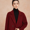 QH908斯尔丽2025新款软糯滑爽一手长及臀时尚减龄H型双面呢羊毛大衣 商品缩略图4