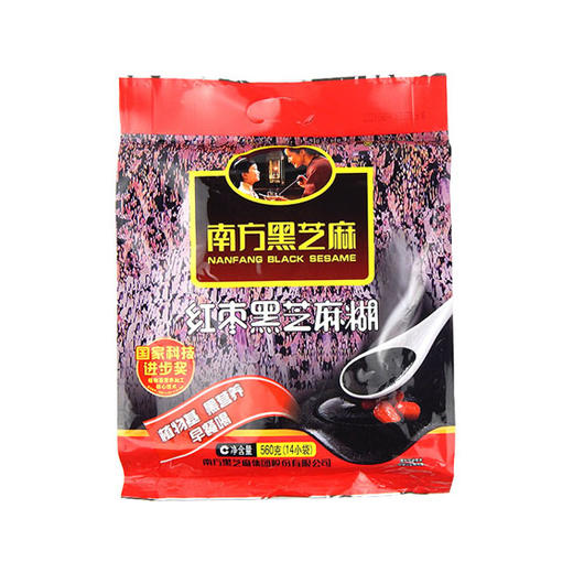 南方红枣黑芝麻糊560g（6901333207156） 商品图0