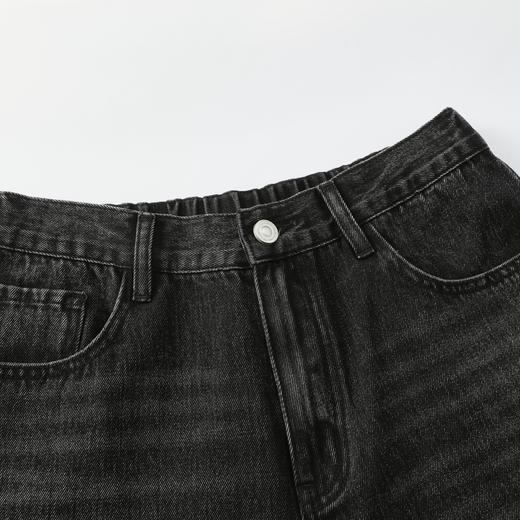 gxg.jeans男装【半松紧腰】男士牛仔裤2025秋款时尚潮流百搭休闲直筒裤男K&C 商品图2