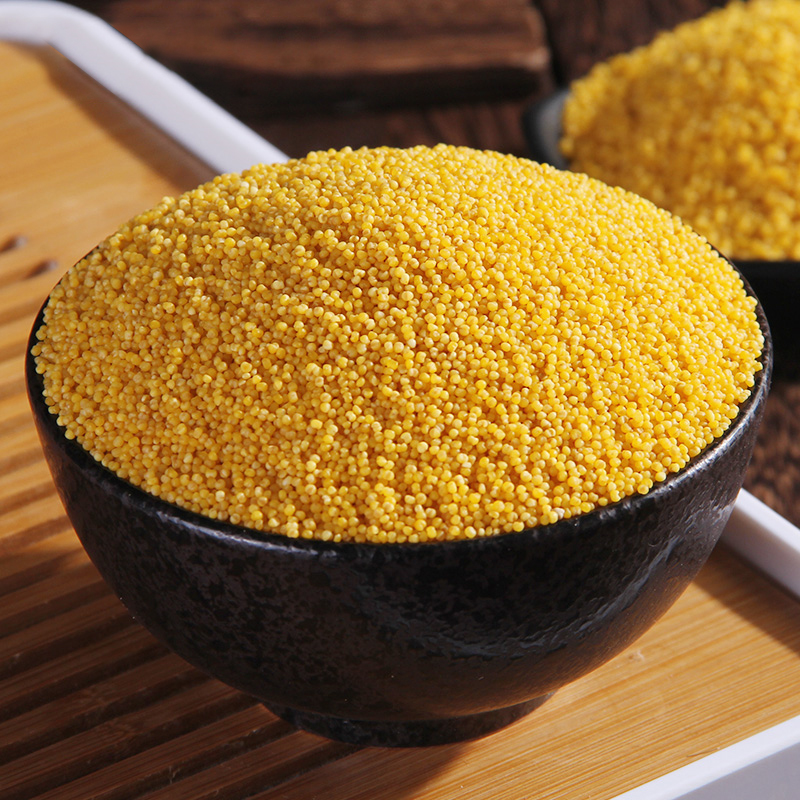 米脂小米  新米软糯香醇 粒粒分明  米油丰富 袋装