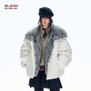 BJHG不计后果座山雕棉服外套男款冬季潮牌翻领大毛领防寒服棉袄女 商品缩略图1