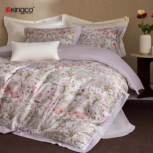 KINGCO天丝棉磨毛四件套----兰娜 商品图3