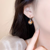 新款彩色锆石烟花耳钩耳环女小众设计轻奢高级感耳钉气质百搭耳饰 商品缩略图2