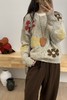 Stay2Weeks 花朵图案休闲圆领宽松毛衣 21542 商品缩略图3