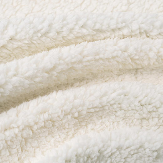 匹鲁双层暖暖羊羔多用毯 AB双面设计一面高克重奶芙绒 一面加密羊羔绒 可机洗水洗 防静电★★ 商品图4