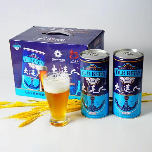 [大连人]精品白啤(1L/罐*4/箱) 商品图0