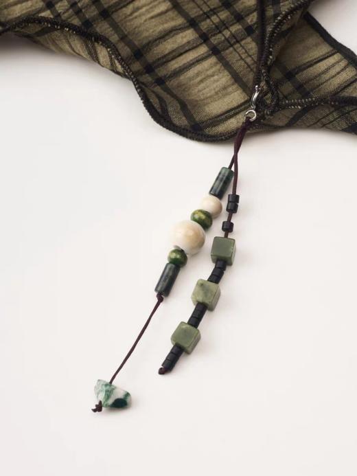 共和GongheRepub/GH24033/格子三角巾 松弛感挂坠头巾腰巾 商品图2