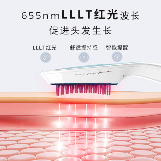 Hairmax Ultima 9光学健发梳 +胶原蛋白洗发水240ml*1瓶 商品图2