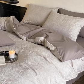 全棉磨毛~100S长绒棉大提花高级感纯棉四件套A类母婴级全棉提花被套轻奢床上用品套装 亲肤细腻柔软裸睡级舒适