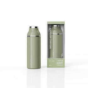 小罐茶园焖焖杯牛油果绿400ML