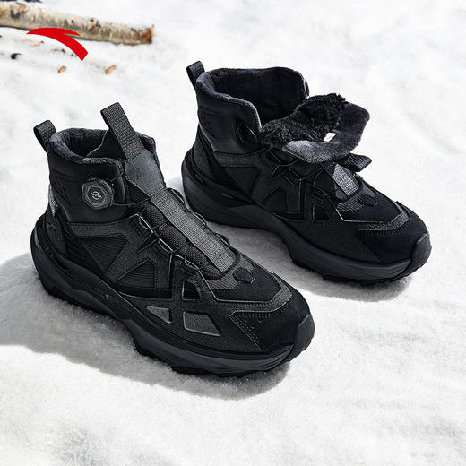 安踏跃岭2丨加绒加厚保暖高帮大棉鞋男2025冬季新款运动112618932 商品图3