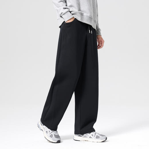 gxg.jeans男装 男士休闲裤25秋款宽松高弹力百搭日常通勤长裤舒适系带阔腿裤K&C 商品图6