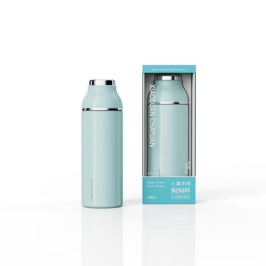 小罐茶园焖焖杯晴山蓝400ML 商品图0