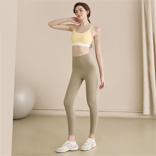 跃牌【瑜堂系列】撞色交叉美背运动内衣女高强度防震聚拢固定杯瑜伽文胸JYMN190 商品图4