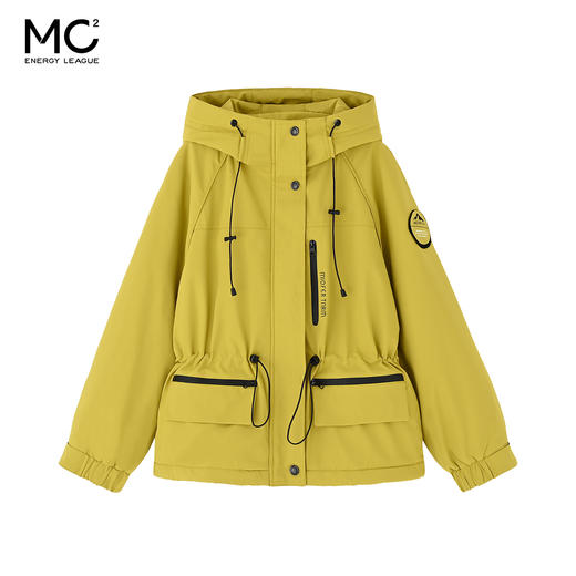 mc2 能量联盟女装连帽收腰加摇粒绒款外套-9907F5241016 商品图4