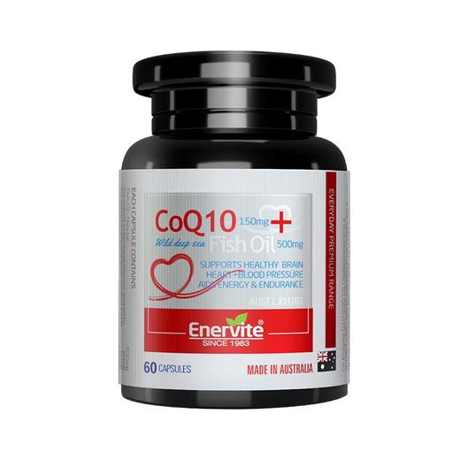 （石头）Enervite澳乐维他辅酶Q10+鱼油【效期至26年10月】 商品图0