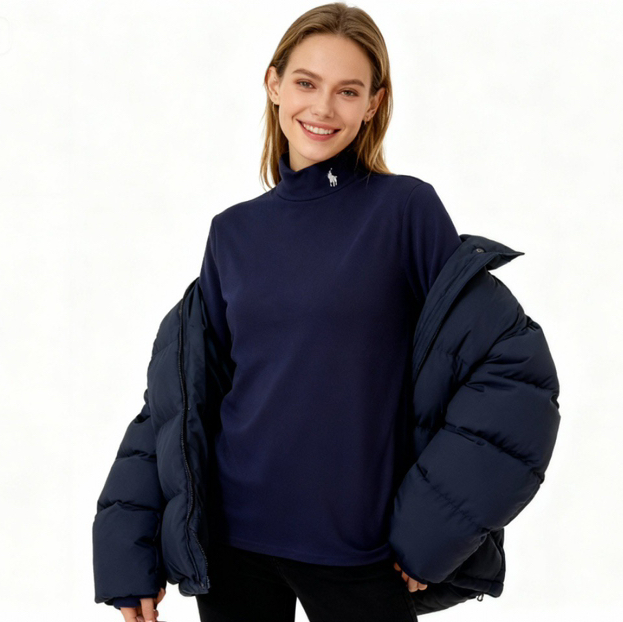 双面温暖RL半高领自发热打底衫11.18