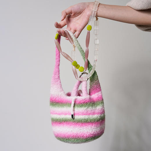 订购7周到｜PARTY-粉色 壶铃子母ruarua包组合（含三件）［印尼设计师］ 商品图9