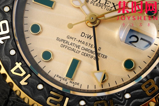 劳力士 DIW游艇碳纤维系列 改装游艇名仕GMT-Master II V3版 男士腕表 商品图4