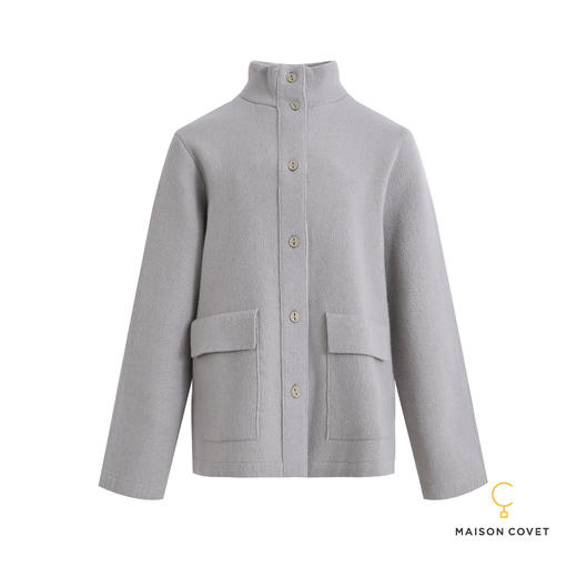 MAISON COVET 纯山羊绒廓形外套 商品图0