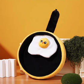 打闹系列平底锅有趣吃货毛绒匙扣-纪念日百货门店同款167449547