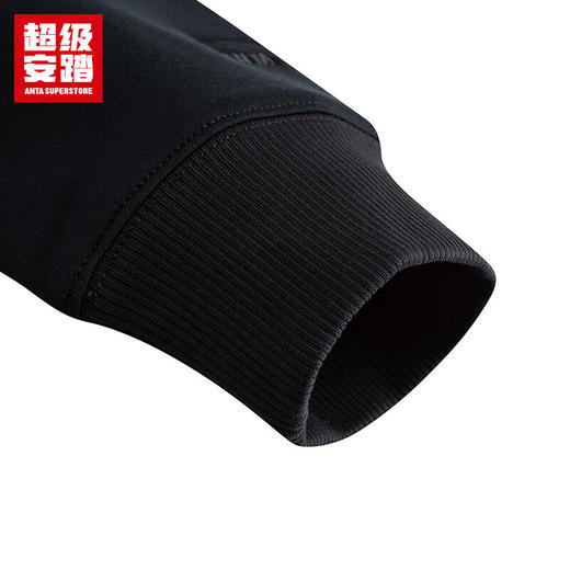 超级安踏加绒立领外套男款秋冬保暖休闲上衣长袖针织衫152548719U 商品图4