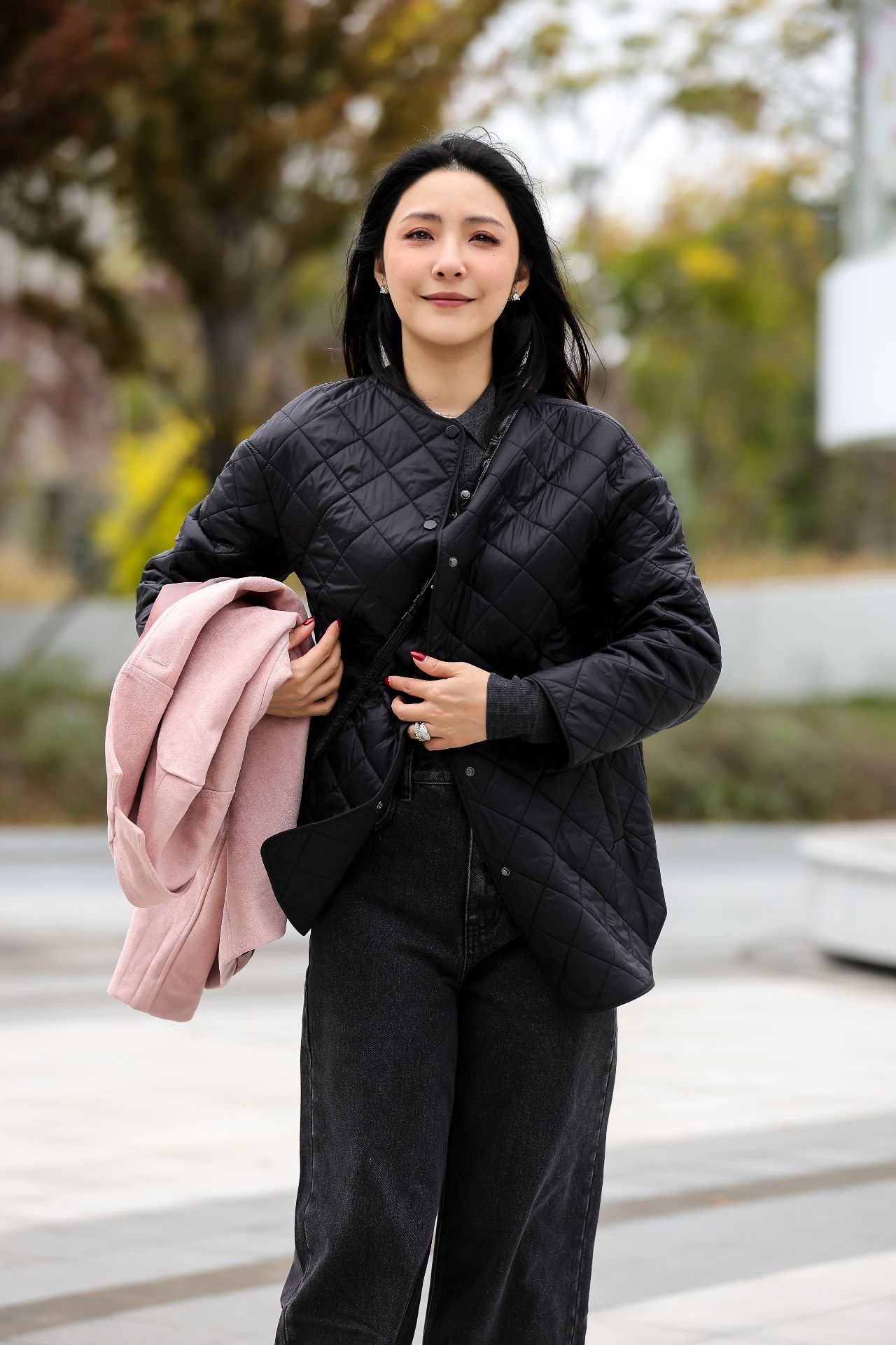 MAISON COVET 绗缝驼绒上衣