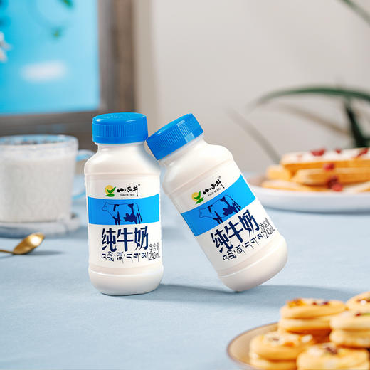【光明&小西牛】青藏高原纯牛奶 青海牛奶 高原特色瓶装牛奶243ml*12瓶 商品图5