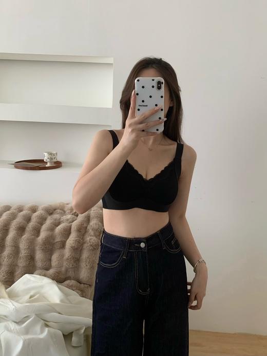 <曾小咸推荐>  蕾丝花边螺纹提拉内衣 日常99/件 活动价69.99/件  商品图2