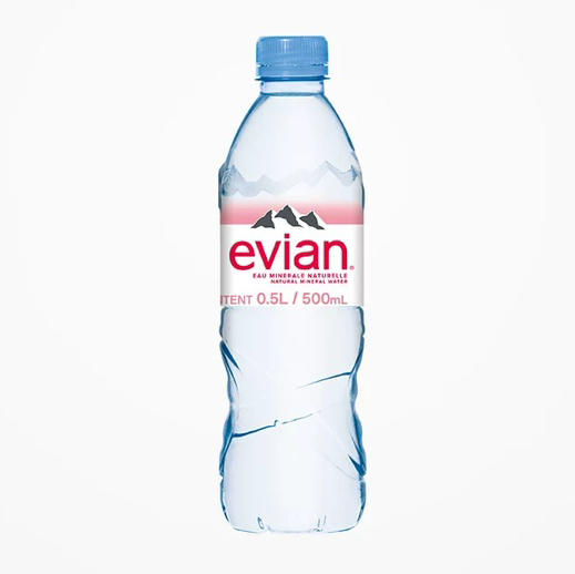 Evian依云弱碱性天然矿泉饮用水500ml 商品图0