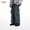 BJHG不计后果工装裤裤子男裤秋冬潮牌美式宽松直筒休闲裤阔腿长裤 商品缩略图2