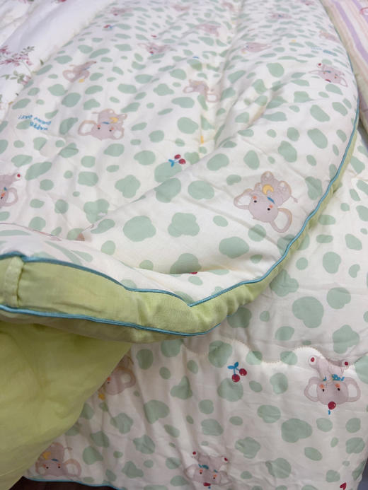 松植屋秋冬新款单人纱布棉花被子100%全棉纱布 A类母婴级 优选新疆长绒棉，整张定型填充 商品图13