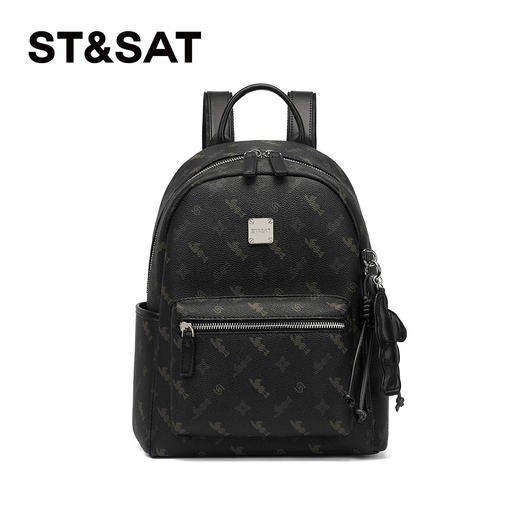 星期六休闲时尚通勤大容量双肩包SSD521A0HA 商品图12