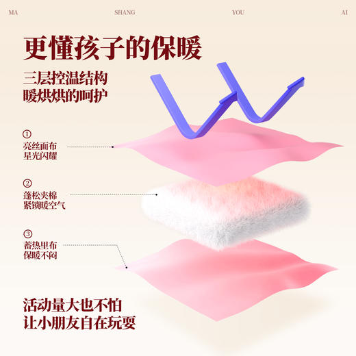 【新年波】女童短款棉衣春季新款安奈儿童装EG615502 商品图3