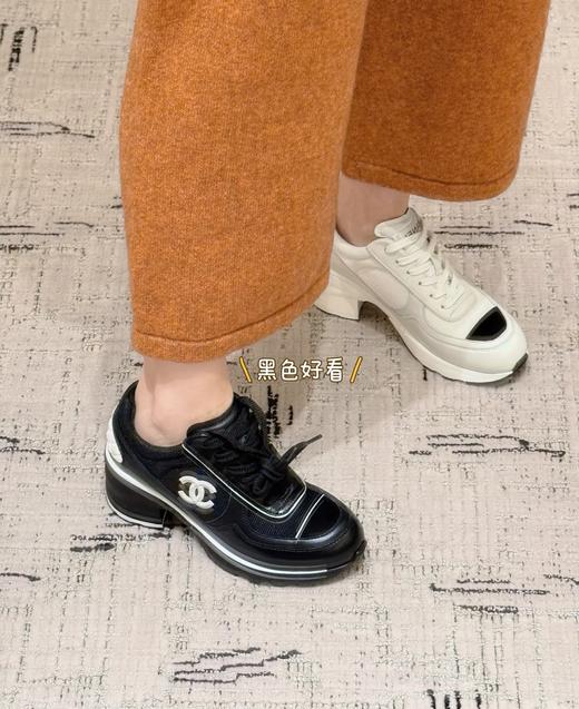 香奈儿 𝟮𝟱𝐊 新款粗跟休闲运动鞋(DBG) 商品图6