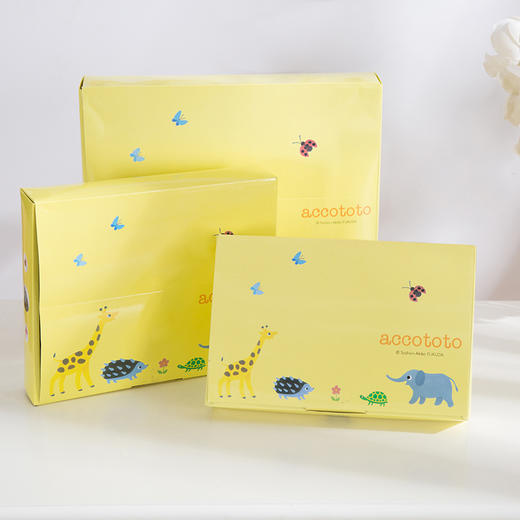 内野XS 动物乐园手帕礼盒3件 商品图5