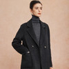 QH908斯尔丽2025新款软糯滑爽一手长及臀时尚减龄H型双面呢羊毛大衣 商品缩略图14