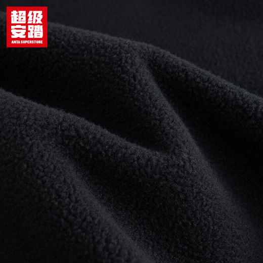超级安踏加绒立领外套男款秋冬保暖休闲上衣长袖针织衫152548719U 商品图5