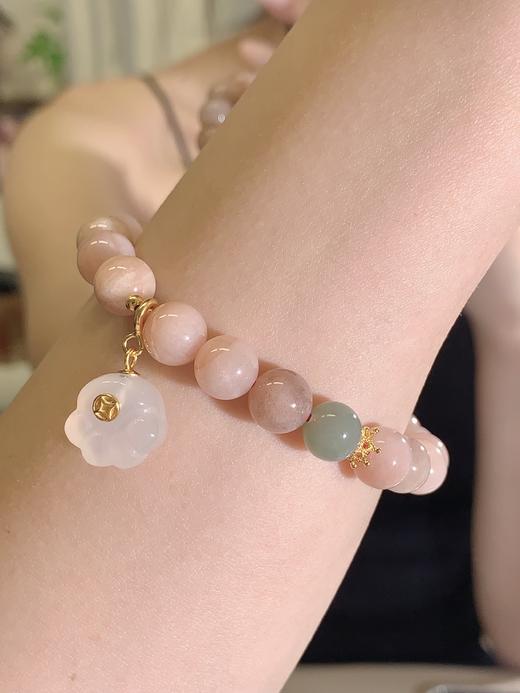 【平安喜乐】卡蒂罗KADER 猫爪蜜桃手串 925银新中式国风甜美浪漫可爱猫爪守护好运满满诸事顺利 商品图4