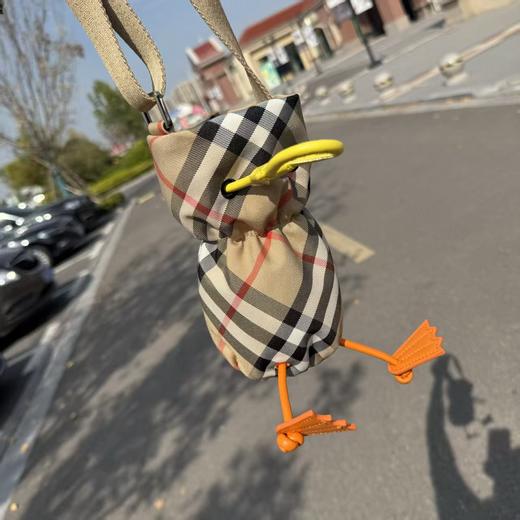 代工厂BUR水鸟设计格纹尼龙包防水水桶包 商品图14