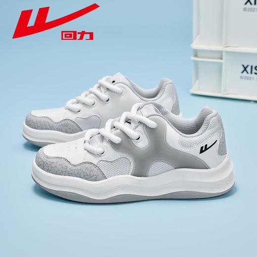 回力女鞋2025秋季透气板鞋女款ins潮百搭厚底显高运动休闲鞋子女 商品图6