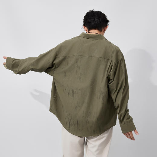 【新品上新】HX 春季衬衫式茄克衫外套柔软舒适Z105510035101 商品图4