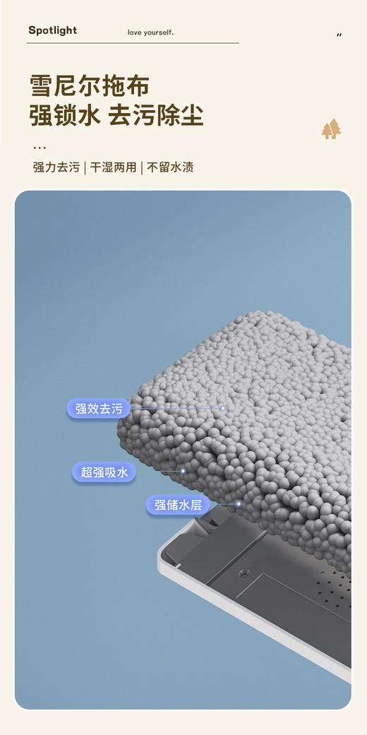 【雪尼尔免手洗拖把】-TBSH 商品图7
