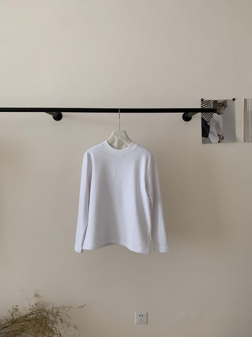 【多妈团购 加绒小白T两件装2309】重磅双层螺纹领口加固，反复穿脱不会松垮卷边，堪比轻薄保暖内衣-连横 商品图5