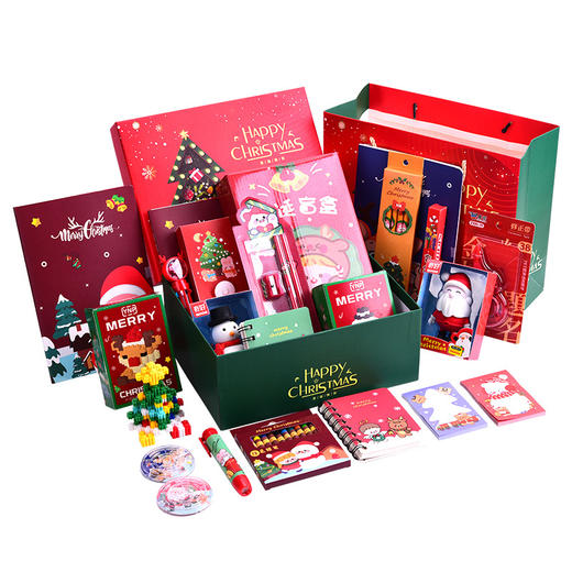 【圣诞节礼物文具套装】儿童大礼包 幼儿园小学生奖励 圣诞节伴手礼  商品图4