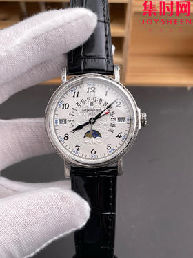 升级V3版 匠”芯“出品 典藏之作——百达翡丽古典超级复杂多功能时计5159系列“将官翻盖”万年历男士腕表 表径38mm 原版一致折叠后盖！儒雅而至！