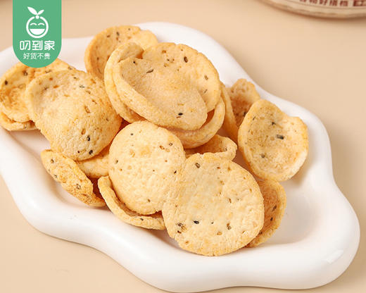 【预售-12月29日配送】同竹堂玉米芝麻片（炭烤牛排味）/1罐（100g）生产日期：10月21日左右 商品图2