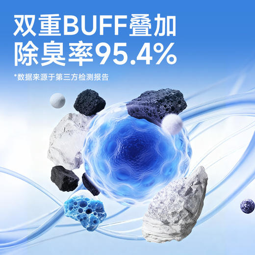 喵铮铮植物木薯猫砂 2.5斤/包 强力结团不易粘底近乎无尘 商品图2